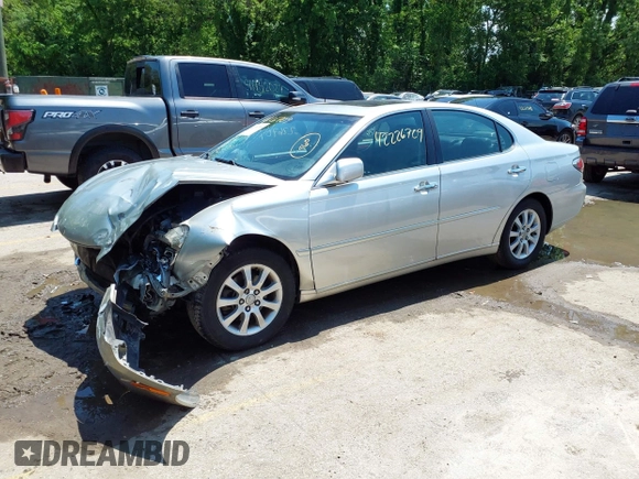 2002 Lexus ES 300 с VIN JTHBF30G925001092, выставлен на аукционе IAAI как лот 42226709 с пробегом 243 528 миль миль и . История ставок и продаж доступна на DreamBid. Изображение 2.