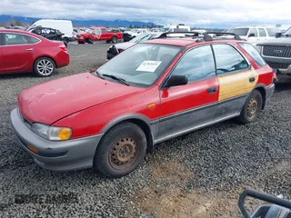 1995 Subaru Impreza with VIN JF1GF6558SH814122, listed as a IAAI auction lot 41787655 with 247,202 mi miles and . Bid and sale history available at DreamBid. Image 2.