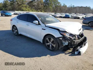 2016 Kia Optima SX Turbo with VIN 5XXGW4L22GG014136, listed as a Copart auction lot 87722665 with Not Provided miles and Salvage Title. Bid and sale history available at carsss.com. Image 4.