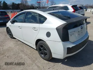 2010 Toyota Prius II with VIN JTDKN3DU1A0014287, listed as a IAAI auction lot 41890083 with 259,600 mi miles. Bid and sale history available at carsss.com. Image 3.