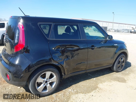 2018 Kia Soul with VIN KNDJN2A27J7505284, listed as a IAAI auction lot 41686793 with 104,821 mi miles and . Bid and sale history available at DreamBid. Image 6.