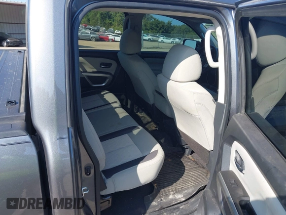 2023 Nissan Titan SV with VIN 1N6AA1EC6PN101712, listed as a IAAI auction lot 40206621 with 50,210 mi miles and . Bid and sale history available at DreamBid. Image 8.