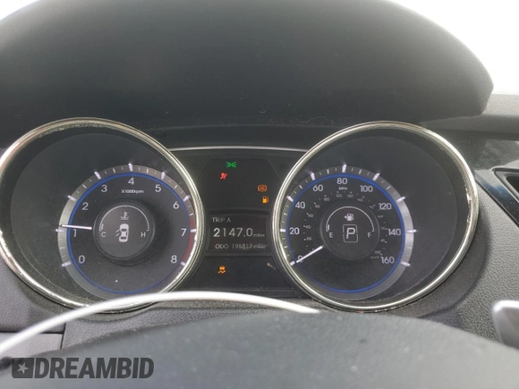 2012 Hyundai Sonata Limited z VIN 5NPEC4AB4CH455218, wystawiony jako Copart lot #60414585 z przebiegiem 195 817 mil mil oraz Szkoda całkowita • Salvage title. Historia ofert i sprzedaży dostępna na DreamBid. Obrazek 9.