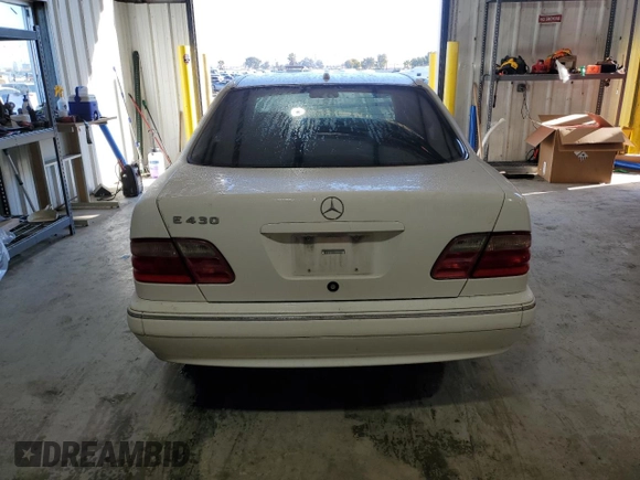 2002 Mercedes-Benz E-Class with VIN WDBJF70J82B449047, listed as a Copart auction lot 82839314 with 170,710 mi miles and Salvage Title. Bid and sale history available at carsss.com. Image 6.