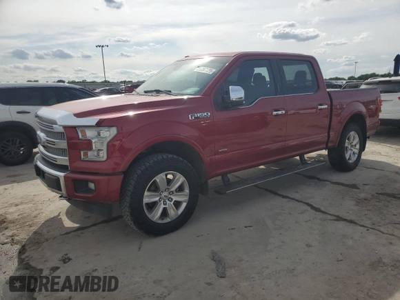 2017 Ford F-150 XL with VIN 1FTEW1EG6HFB89083, listed as a Copart auction lot 56287735 with Not provided miles and Salvage title. Bid and sale history available at DreamBid. Image 1.