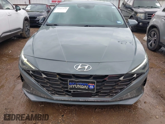 2021 Hyundai Elantra SEL with VIN KMHLN4AG6MU090007, listed as a IAAI auction lot 41457374 with 99,045 mi miles. Bid and sale history available at carsss.com. Image 17.