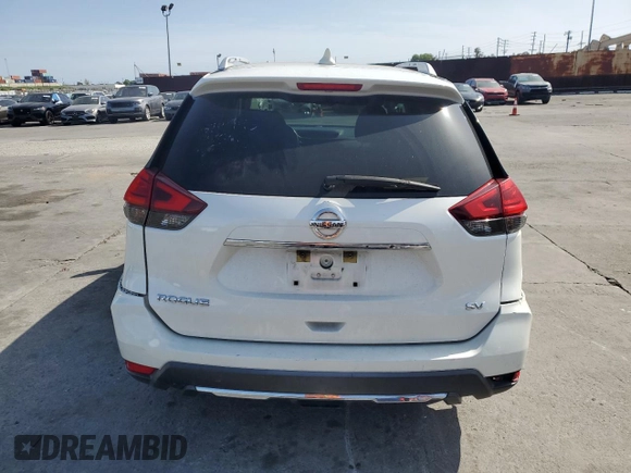 2017 Nissan Rogue SV with VIN KNMAT2MT7HP514507, listed as a Copart auction lot 51180695 with 97,025 mi miles and Salvage Title. Bid and sale history available at carsss.com. Image 6.