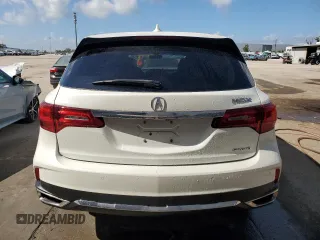 2017 Acura MDX w/Technology Pkg with VIN 5FRYD4H50HB041240, listed as a Copart auction lot 63749823 with 72,740 mi miles. Bid and sale history available at carsss.com. Image 6.
