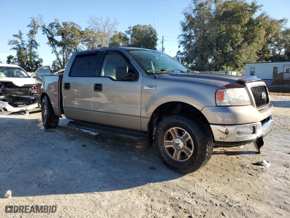 2005 Ford F-150 XLT with VIN 1FTRW12W45FB75658, listed as a Copart auction lot 84156074 with 144,902 mi miles and Non Repairable. Bid and sale history available at carsss.com. Image 4.