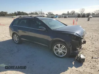 2015 Volkswagen Golf SportWagen TDI SE with VIN 3VWFA7AU1FM518493, listed as a Copart auction lot 87581825 with 164,819 mi miles and Salvage Title. Bid and sale history available at carsss.com. Image 4.