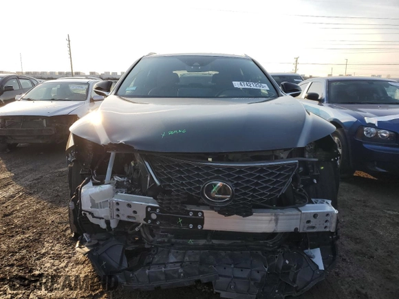 2022 Lexus RX with VIN 2T2SZMDA5NC367154, listed as a Copart auction lot 47421255 with 11,293 mi miles and Salvage Title. Bid and sale history available at carsss.com. Image 5.