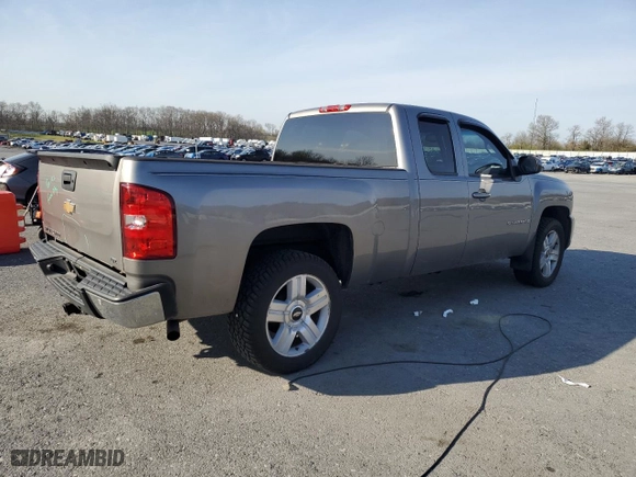 2007 Chevrolet Silverado 1500 LTZ with VIN 2GCEK19J071693524, listed as a Copart auction lot 53848485 with 145,148 mi miles and Salvage Title. Bid and sale history available at carsss.com. Image 3.
