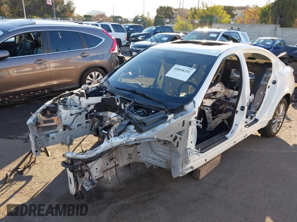 2018 Infiniti Q50 Luxe with VIN JN1EV7AP1JM360838, listed as a IAAI auction lot 40858291 with Not Provided miles and . Bid and sale history available at carsss.com. Image 6.