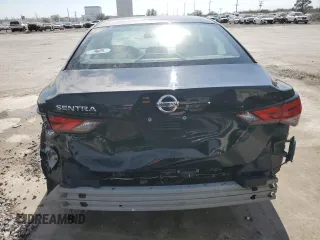 2020 Nissan Sentra S with VIN 3N1AB8BV3LY206111, listed as a Copart auction lot 47118415 with 56,365 mi miles and Salvage Title. Bid and sale history available at carsss.com. Image 6.