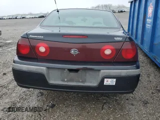 2001 Chevrolet Impala with VIN 2G1WF55E919164941, listed as a Copart auction lot 51819615 with 205,741 mi miles and Non Repairable. Bid and sale history available at DreamBid. Image 6.