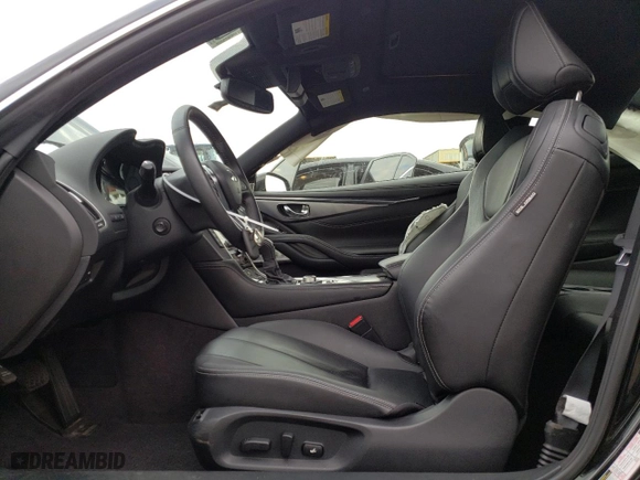 2022 Infiniti Q60 3.0t LUXE with VIN JN1EV7KK2NM600312, listed as a Copart auction lot 69481674 with NaN miles and Salvage Title. Bid and sale history available at carsss.com. Image 7.