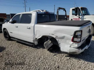2020 Ram 1500 Big Horn with VIN 1C6SRFFT0LN412419, listed as a Copart auction lot 48117365 with 61,471 mi miles and Salvage Title. Bid and sale history available at carsss.com. Image 2.