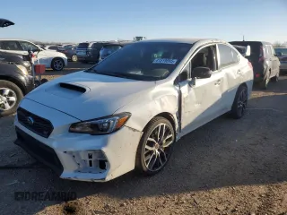 2021 Subaru WRX STI with VIN JF1VA2S61M9802676, listed as a Copart auction lot 41519855 with 59,818 mi miles and Salvage Title. Bid and sale history available at carsss.com. Image 1.