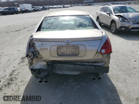 2005 Nissan Maxima 3.5 SE with VIN 1N4BA41E45C815045, listed as a Copart auction lot 48057835 with 168,463 mi miles and Salvage Title. Bid and sale history available at carsss.com. Image 6.