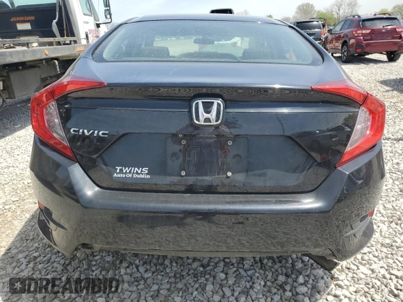 2016 Honda Civic Sedan LX with VIN 19XFC2F57GE006556, listed as a Copart auction lot 53520305 with 99,448 mi miles and Salvage Title. Bid and sale history available at carsss.com. Image 6.