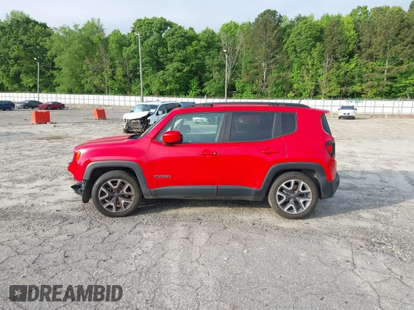 2015 Jeep Renegade Latitude with VIN ZACCJABT0FPB62548, listed as a IAAI auction lot 42139945 with 115,359 mi miles. Bid and sale history available at carsss.com. Image 14.
