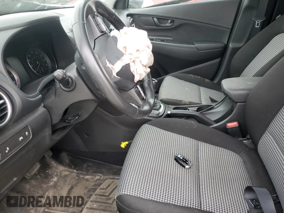 2020 Hyundai Kona SEL Plus with VIN KM8K6CAA2LU546887, listed as a Copart auction lot 47393695 with Not Provided miles and Non Repairable. Bid and sale history available at DreamBid. Image 7.