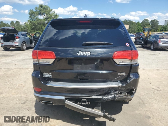 2015 Jeep Grand Cherokee Summit with VIN 1C4RJFJG6FC828922, listed as a Copart auction lot 54878415 with 125,781 mi miles and Salvage title. Bid and sale history available at DreamBid. Image 6.