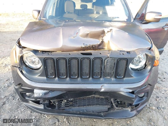 2018 Jeep Renegade Altitude with VIN ZACCJABB7JPJ08137, listed as a IAAI auction lot 40564970 with 56,407 mi miles. Bid and sale history available at carsss.com. Image 6.