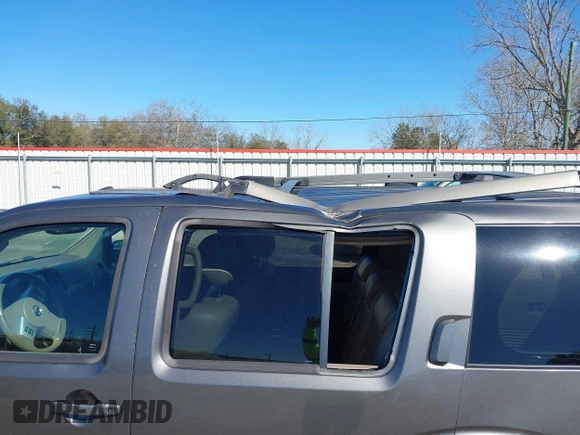 2008 Nissan Pathfinder S with VIN 5N1AR18U08C664764, listed as a IAAI auction lot 41651549 with 151,260 mi miles. Bid and sale history available at carsss.com. Image 6.
