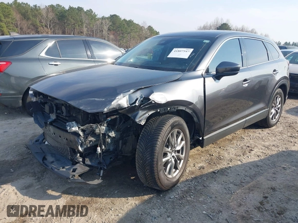 2018 Mazda CX-9 Touring with VIN JM3TCBCY2J0222520, listed as a IAAI auction lot 41807547 with 68,453 mi miles. Bid and sale history available at carsss.com. Image 18.