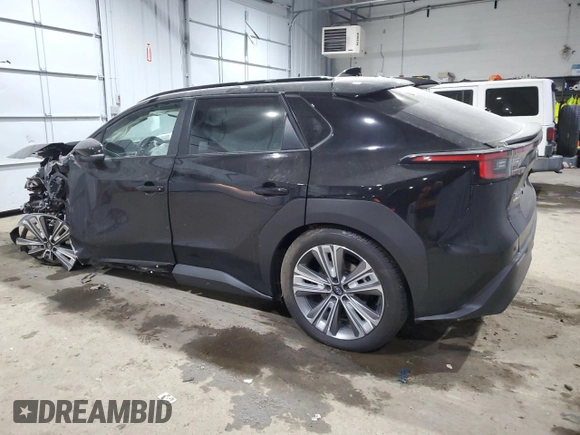2024 Subaru Solterra Premium with VIN JTMABABA9RA067357, listed as a Copart auction lot 86062324 with Not Provided miles and Salvage Title. Bid and sale history available at DreamBid. Image 2.