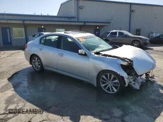 2008 Infiniti G35 Journey with VIN JNKBV61E48M200468, listed as a Copart auction lot 51741445 with Not Provided miles and Salvage Title. Bid and sale history available at DreamBid. Image 4.