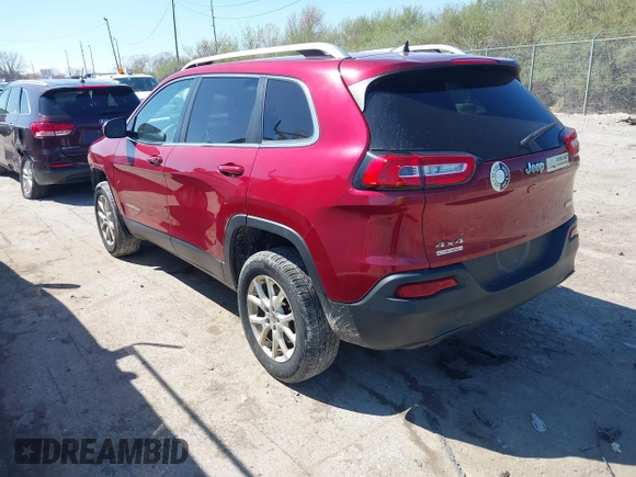 2016 Jeep Cherokee Latitude with VIN 1C4PJMCB6GW111885, listed as a IAAI auction lot 42030320 with 169,148 mi miles and . Bid and sale history available at carsss.com. Image 3.