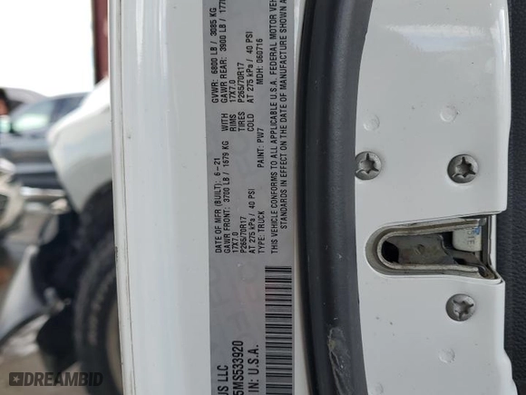 2021 Ram 1500 Classic Tradesman with VIN 1C6RR6FT5MS533920, listed as a Copart auction lot 49190155 with 102,787 mi miles and Salvage Title. Bid and sale history available at carsss.com. Image 13.