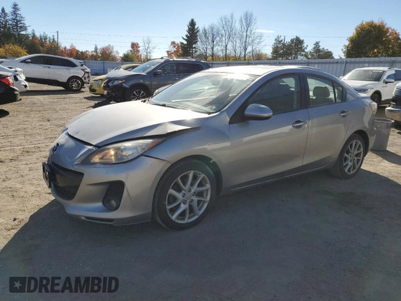2012 Mazda 3 S Grand Touring with VIN JM1BL1W51C1514141, listed as a Copart auction lot 77576334 with 193,279 mi miles and Salvage Title. Bid and sale history available at DreamBid. Image 1.
