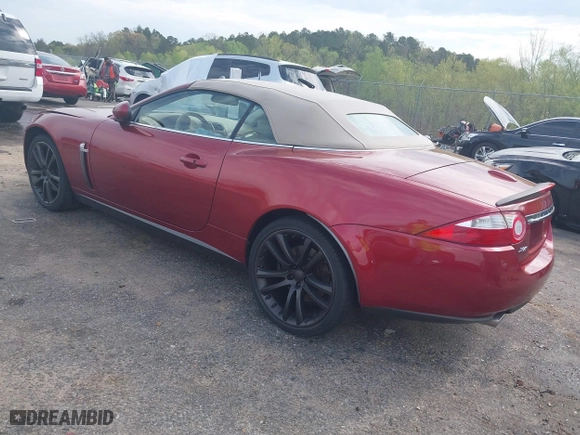 2008 Jaguar XK with VIN SAJWA44B485B24981, listed as a IAAI auction lot 41866497 with 84,920 mi miles. Bid and sale history available at carsss.com. Image 3.