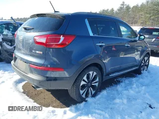 2013 Kia Sportage SX with VIN KNDPCCA69D7365073, listed as a IAAI auction lot 41451663 with 67,437 mi miles and . Bid and sale history available at carsss.com. Image 4.