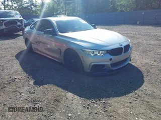 2015 BMW 4 Series 435i xDrive with VIN WBA3R5C51FK372061, listed as a IAAI auction lot 42546096 with 163,692 mi miles and . Bid and sale history available at DreamBid. Image 1.