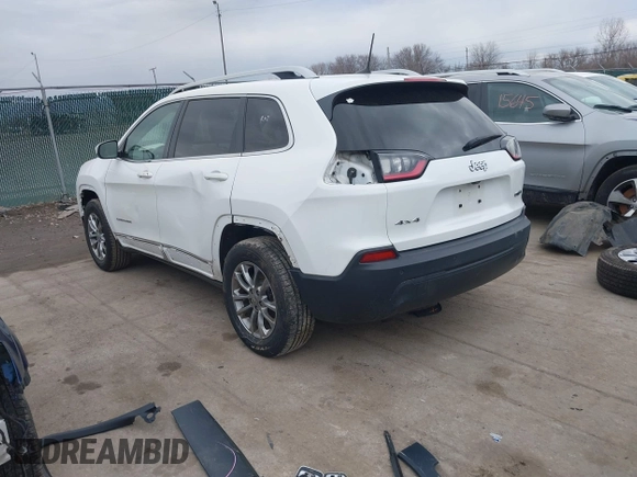 2019 Jeep Cherokee Latitude Plus with VIN 1C4PJMLB4KD213559, listed as a IAAI auction lot 41676384 with 120,562 mi miles and . Bid and sale history available at DreamBid. Image 3.