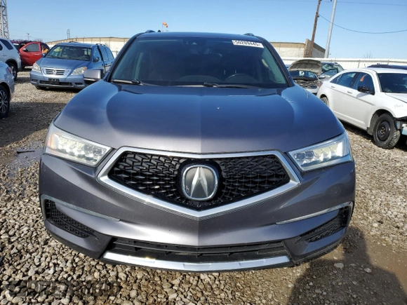 2017 Acura MDX w/Technology Pkg with VIN 5J8YD4H52HL002603, listed as a Copart auction lot 50289445 with 111,319 mi miles and Salvage Title. Bid and sale history available at carsss.com. Image 5.