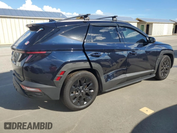 2022 Hyundai Tucson N Line with VIN KM8JF3AE5NU160322, listed as a Copart auction lot 73848804 with 0 mi miles and Non Repairable. Bid and sale history available at carsss.com. Image 3.