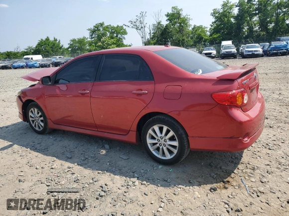 2010 Toyota Corolla with VIN 2T1BU4EE0AC444091, listed as a Copart auction lot 60593595 with 179,227 mi miles and Salvage title. Bid and sale history available at DreamBid. Image 2.