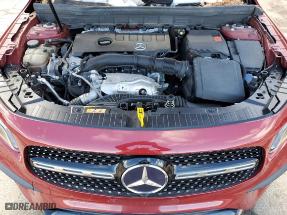 2020 Mercedes-Benz GLB with VIN W1N4M4HB7LW040735, listed as a Copart auction lot 45029235 with 47,729 mi miles and Salvage Title. Bid and sale history available at carsss.com. Image 13.