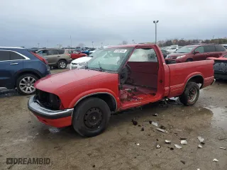 1998 Chevrolet S-10 with VIN 1GCCS14X9WK162503, listed as a Copart auction lot 81300144 with 0 mi miles and Non Repairable. Bid and sale history available at carsss.com. Image 1.