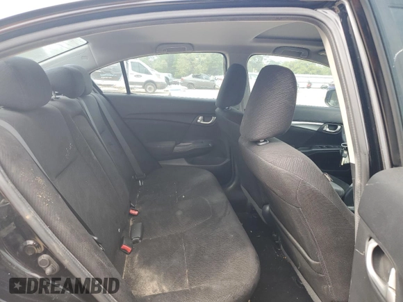 2013 Honda Civic EX with VIN 2HGFB2F80DH521820, listed as a Copart auction lot 51419205 with 137,119 mi miles and Salvage Title. Bid and sale history available at DreamBid. Image 10.