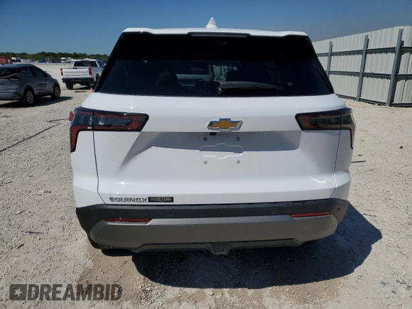 2025 Chevrolet Equinox FWD LT with VIN 3GNAXHEG2SL108007, listed as a Copart auction lot 50139305 with 12,465 mi miles and Non Repairable. Bid and sale history available at DreamBid. Image 6.