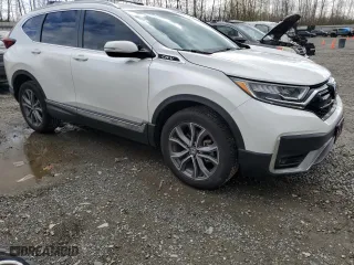 2021 Honda CR-V Touring with VIN 2HKRW2H92MH614755, listed as a Copart auction lot 51477745 with 53,803 mi miles and Salvage Title. Bid and sale history available at carsss.com. Image 4.