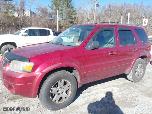 2005 Ford Escape Limited with VIN 1FMYU94135KC22117, listed as a IAAI auction lot 41441590 with 238,811 mi miles. Bid and sale history available at carsss.com. Image 2.