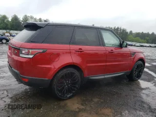 2016 Land Rover Range Rover Sport Dynamic z VIN SALWR2EF9GA579642, wystawiony jako Copart lot #58870375 z przebiegiem 98 649 mil mil oraz Tytuł czysty. Historia ofert i sprzedaży dostępna na DreamBid. Obrazek 3.