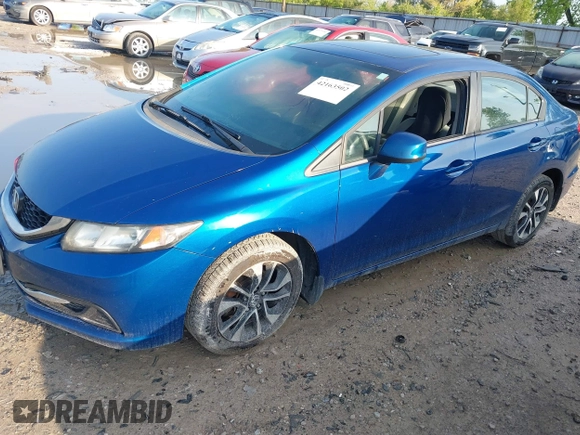 2013 Honda Civic EX with VIN 19XFB2F84DE059448, listed as a IAAI auction lot 42163502 with 113,049 mi miles and . Bid and sale history available at DreamBid. Image 2.